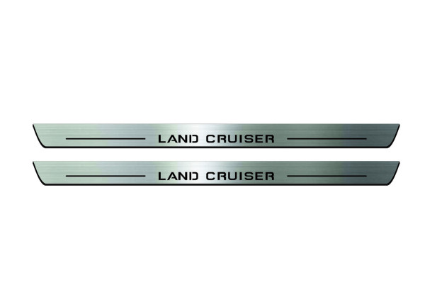 Door sills for Toyota LC 200 2007-2021 (front doors) Door sills for Toyota LC 200 2007-2021 (front doors)