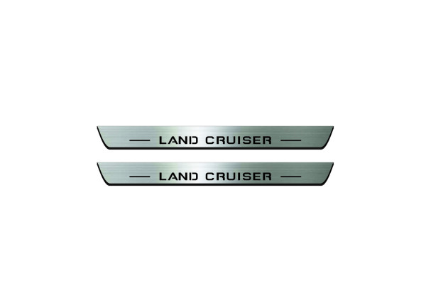 Door sills for Toyota LC 200 2007-2021 (rear doors) Door sills for Toyota LC 200 2007-2021 (rear doors)