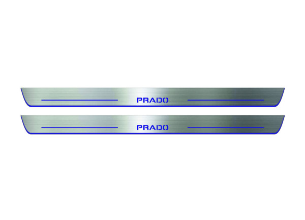 Door sills for Toyota Prado 120 2002-2009 (front doors) Door sills for Toyota Prado 120 2002-2009 (front doors)