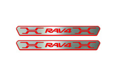 Door sills for Toyota Rav4 V 2019-2025 (type 2) (front doors)