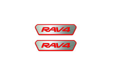 Door sills for Toyota Rav4 V 2019-2025 (type 2) (rear doors)