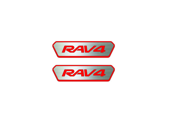 Door sills for Toyota Rav4 V 2019-2025 (type 2) (rear doors) Door sills for Toyota Rav4 V 2019-2025 (type 2) (rear doors)