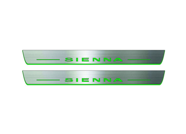 Door sills for Toyota Sienna III 2011–2020 (front doors) Door sills for Toyota Sienna III 2011–2020 (front doors)
