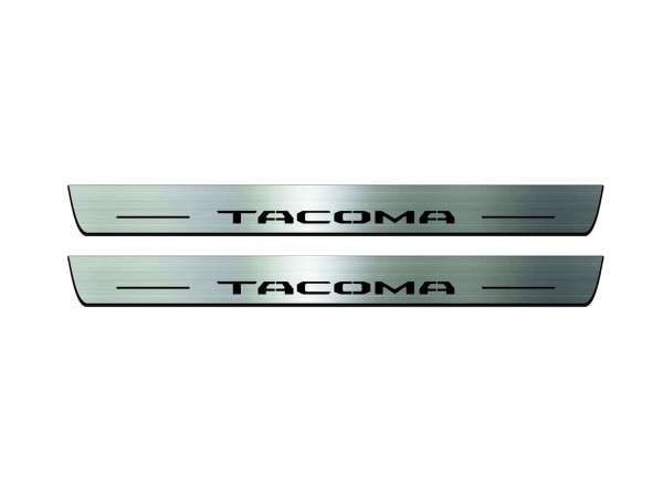Door sills for Toyota Tacoma III 2016-2024 (front doors) Door sills for Toyota Tacoma III 2016-2024 (front doors)