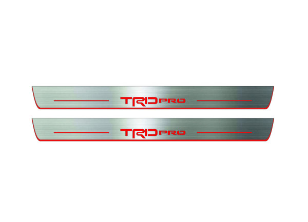 Door sills for Toyota Tacoma III 2016-2024 with logo TRDpro (front doors) Door sills for Toyota Tacoma III 2016-2024 with logo TRDpro (front doors)