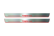 Door sills for Toyota Tundra II 2007-2013 with logo TRDpro (front doors)