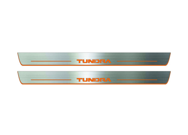 Door sills for Toyota Tundra II 2007-2013 (front doors) Door sills for Toyota Tundra II 2007-2013 (front doors)