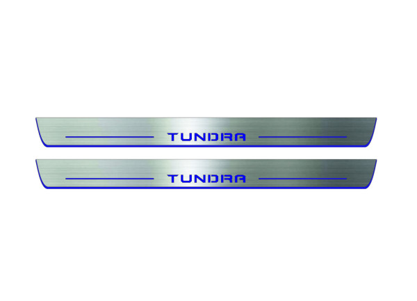 Door sills for Toyota Tundra III 2014-2021 (rear doors) crew max Door sills for Toyota Tundra III 2014-2021 (rear doors) crew max