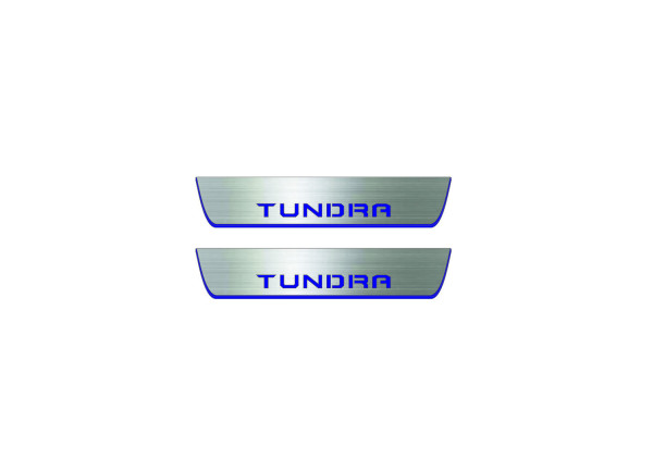 Door sills for Toyota Tundra III 2014-2021 (rear doors) double cab Door sills for Toyota Tundra III 2014-2021 (rear doors) double cab