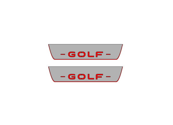 Door sills for Volkswagen Golf VIII 2020+ (rear doors)