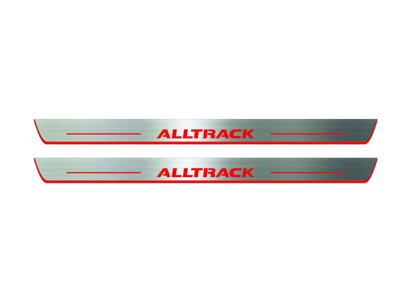 Door sills for Volkswagen Passat B8 2015-2023 with logo Alltrack (front doors) Door sills for Volkswagen Passat B8 2015-2023 with logo Alltrack (front doors)