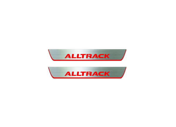 Door sills for Volkswagen Passat B8 2015-2023 with logo Alltrack (rear doors) Door sills for Volkswagen Passat B8 2015-2023 with logo Alltrack (rear doors)