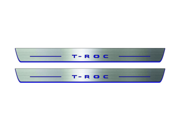 Door sills for Volkswagen T-Roc 2017+ (front doors) Door sills for Volkswagen T-Roc 2017+ (front doors)