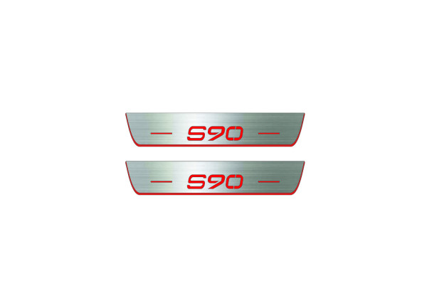 Door sills for Volvo S90 II 2016+ (rear doors)