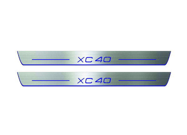 Door sills for Volvo XC40 2017+ (front doors)