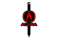 Hood prop with logo Acura Hood prop with logo Acura