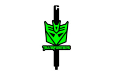 Hood prop with logo Decepticon Transformers