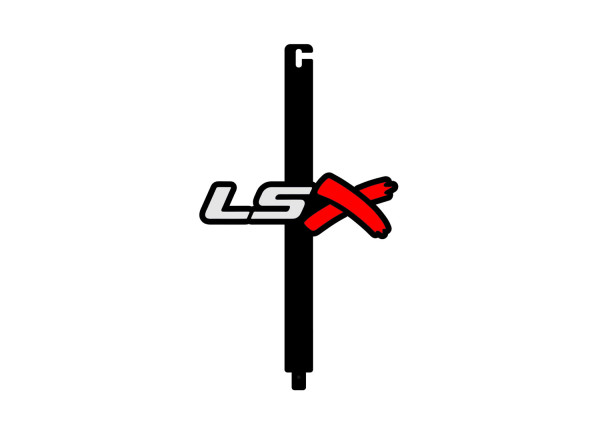 Hood prop with logo LSX