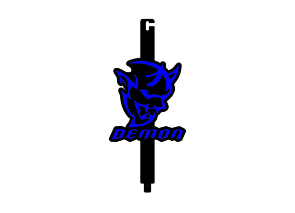 Hood prop with logo Demon (type 2) Hood prop with logo Demon (type 2)