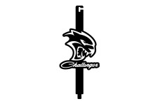 Hood prop with logo Hellcat Challenger Hood prop with logo Hellcat Challenger