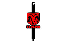 Hood prop with logo Ram Hood prop with logo Ram