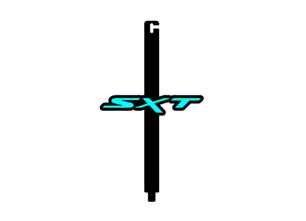 Hood prop with logo SXT Hood prop with logo SXT