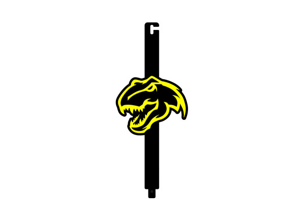 Hood prop with logo TRX (type 2) Hood prop with logo TRX (type 2)