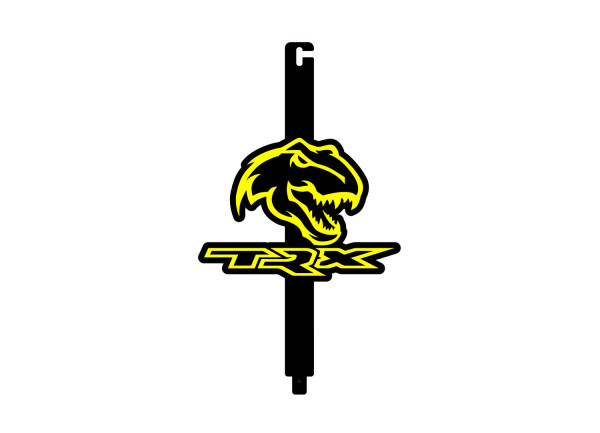 Hood prop with logo TRX (type 3) Hood prop with logo TRX (type 3)