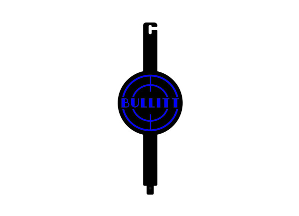 Hood prop with logo Bullitt (type 1) Hood prop with logo Bullitt (type 1)