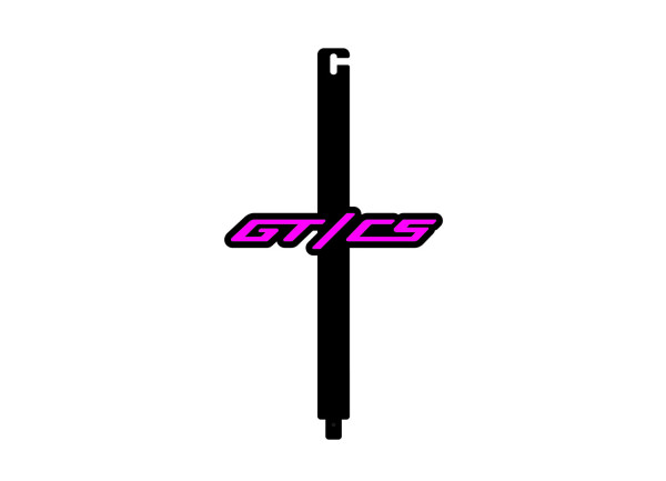 Hood prop with logo GT/CS Hood prop with logo GT/CS