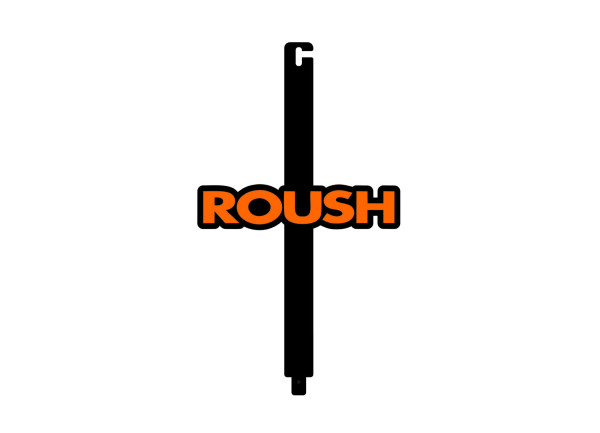 Hood prop with logo Roush Hood prop with logo Roush