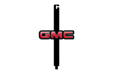 Hood prop with logo GMC (type 1) Hood prop with logo GMC (type 1)