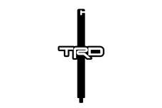 Hood prop with logo TRD Hood prop with logo TRD