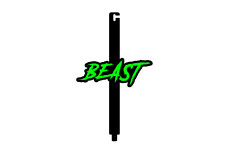 Hood prop with logo Beast