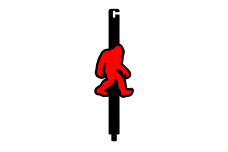 Hood prop with logo Bigfoot