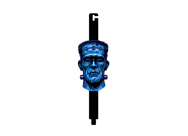 Hood prop with logo Frankenstein
