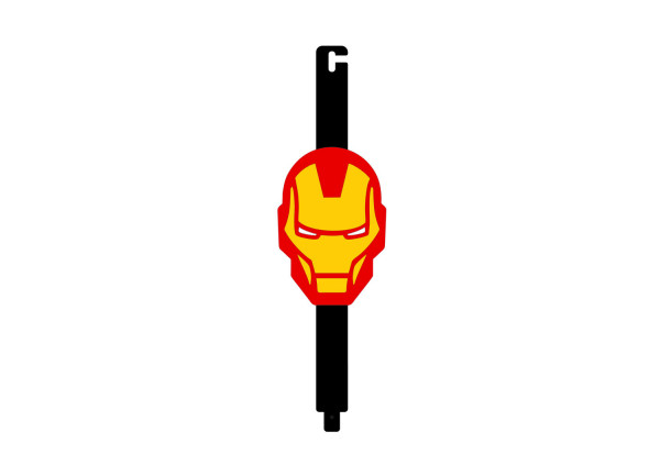 Hood prop with logo Ironman (type 1)