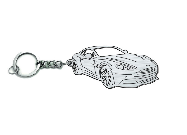 Keychain Aston Martin Vanquish II 2012-2018 - (type 3D)