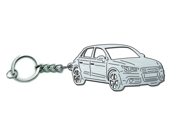 Keychain Audi A1 I 2010-2018 - (type 3D)