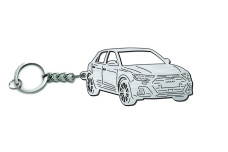 Keychain Audi A1 II 2018+ - (type 3D)