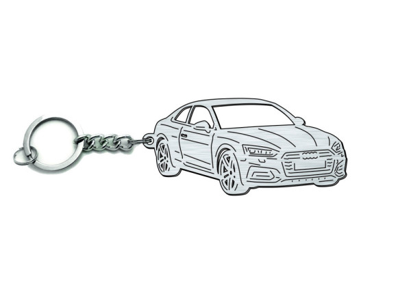 Keychain Audi A5 II 2016+ - (type 3D)