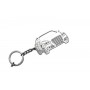Keychain Audi A6 C6 2004-2011 - (type 3D)