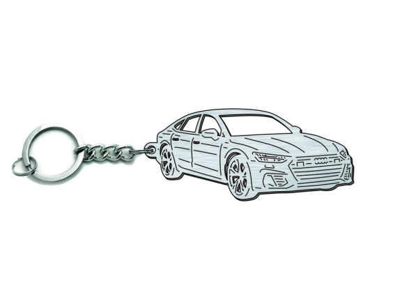 Keychain Audi A7 II 2018+ - (type 3D)