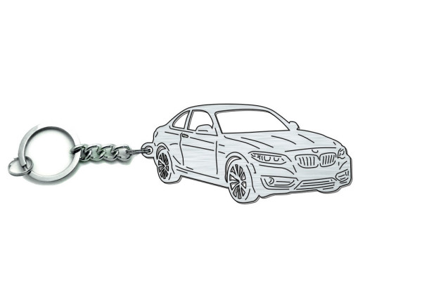 Keychain BMW 2 F22 2014-2021 - (type 3D) Keychain BMW 2 F22 2014-2021 - (type 3D)