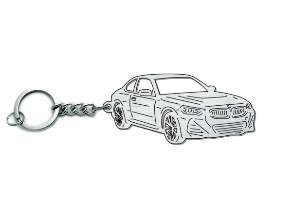 Keychain BMW 2 G42 2021+ - (type 3D) Keychain BMW 2 G42 2021+ - (type 3D)