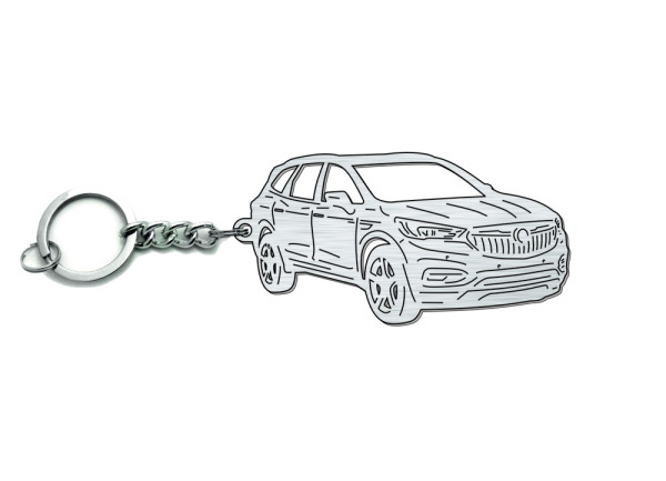 Keychain Buick Enclave II 2018+ - (type 3D)