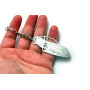 Keychain Chevrolet Corvette V 1997-2004 - (type 3D)