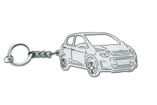 Keychain Citroen C1 II 2014+ - (type 3D)