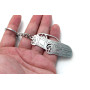 Keychain Ferrari Purosangue 2023+ - (type 3D)