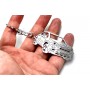 Keychain Fiat 500X 2014+ - (type 3D)